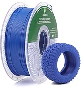 LOTACTREE LOTACTREE Blue TPU Filament, 95A TPU Filament 1.75mm +/-0.03mm, Rubber-Like Soft 3D Pri...