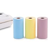 3 Color Direct Thermal Paper for PeriPage A6 Portable Bluetooth Pocket Mobile Printer and other P...