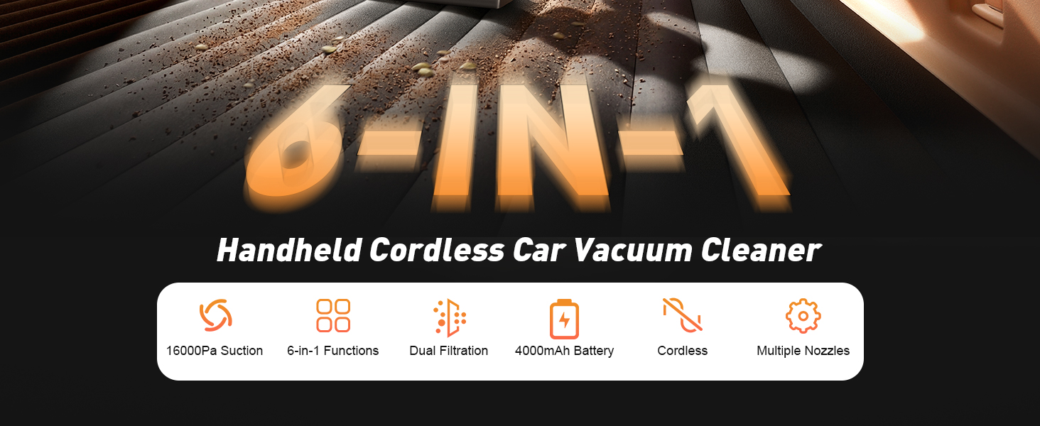car vacuum portable cordless