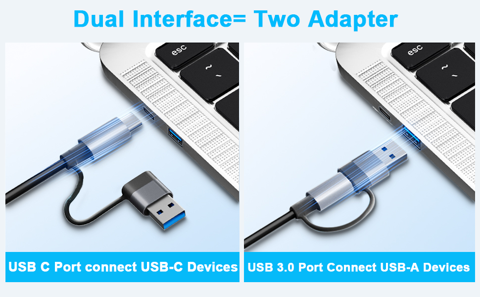 USB C HUB FOR LAPTOP