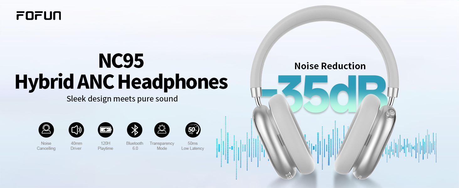 FOFUN wireless headphones