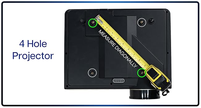 Extending Ceiling Projector Mount, Height Adjustable Projection