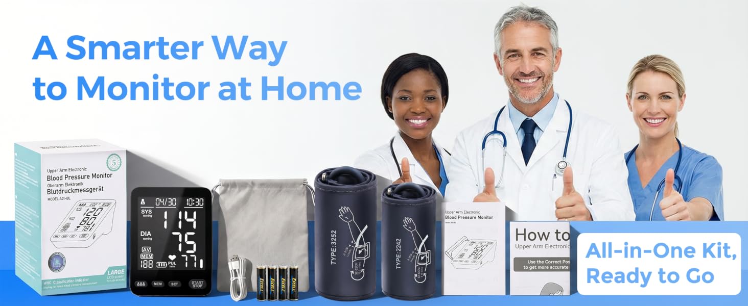 blood pressure monitors for home use