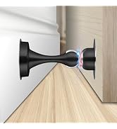 TOPTAKE Door Stoppers - Versatile and Durable Stainless Steel Door Stopper with Robust Magnetic C...