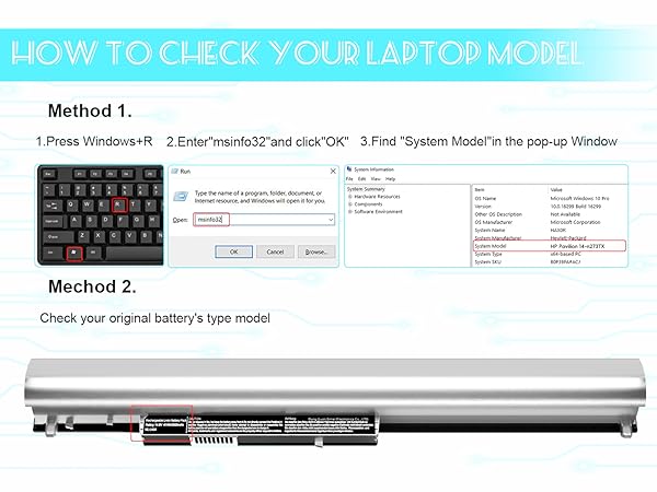 HP Pavilion 15-F039WM battery