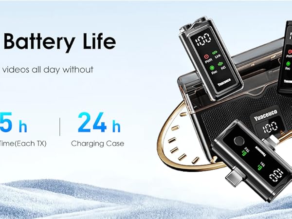 Wireless Lavalier Microphone for iPhone