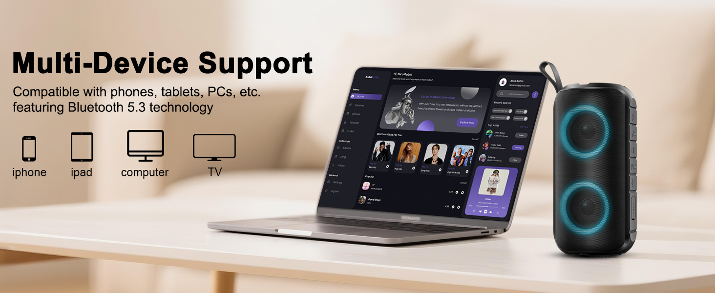 portable bluetooth speaker