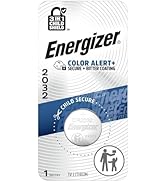 Energizer 2032 Batteries (1 Pack), 3V Lithium Coin Batteries with 3-in-1 Child Shield