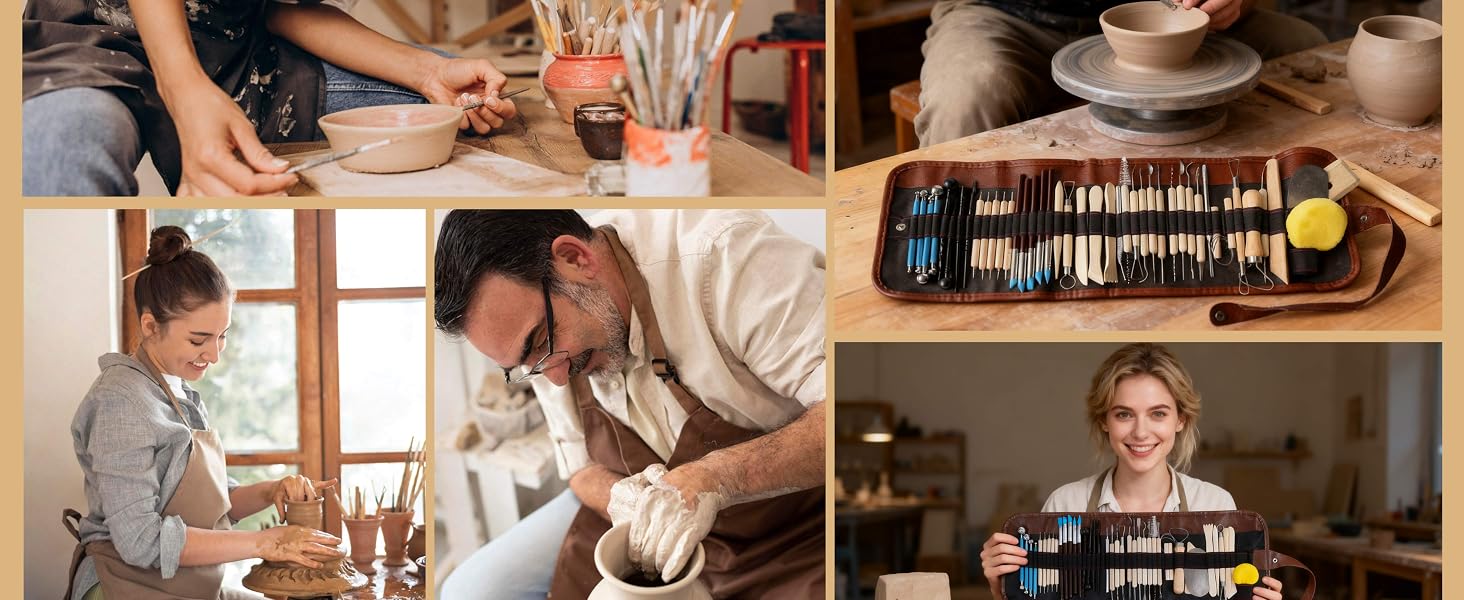 ceramic tools for pottery