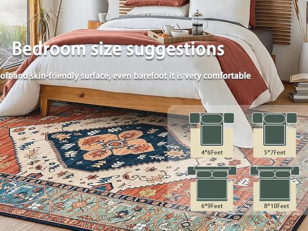 Bedroom size suggestions
