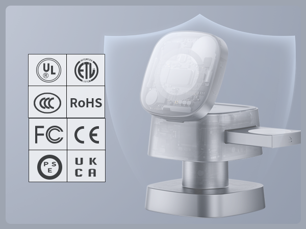 3 in 1 Wireless Charging Station