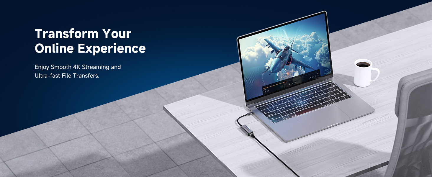 Reliable USB C Ethernet adapter supporting WoL, PXE, and Mac clone