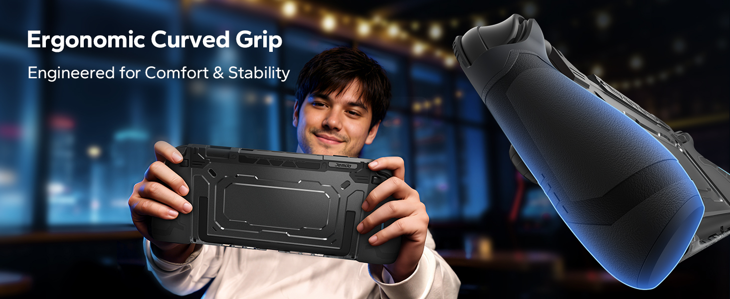 JEMDO Dockable Split Protective Grip Case for Switch 2,