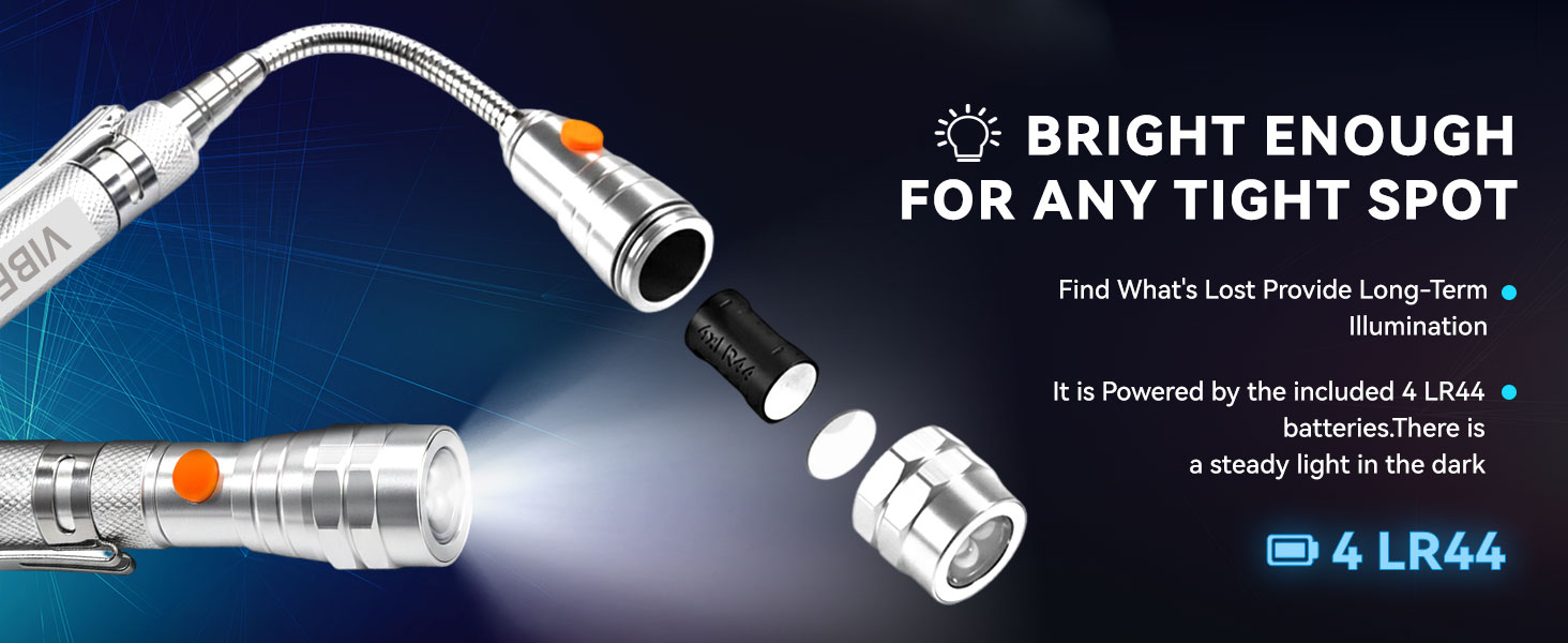 BRIGHT ENOUGH FOR ANY TIGHT SPOT