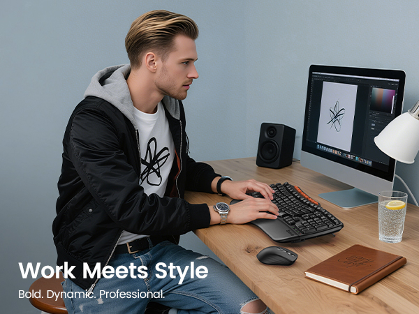 Keyboard and mouse sets for men