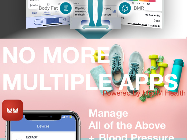 Exercise, workout, weightloss, weightscale, scale, bluetooth, ezfast, body fat, BMI