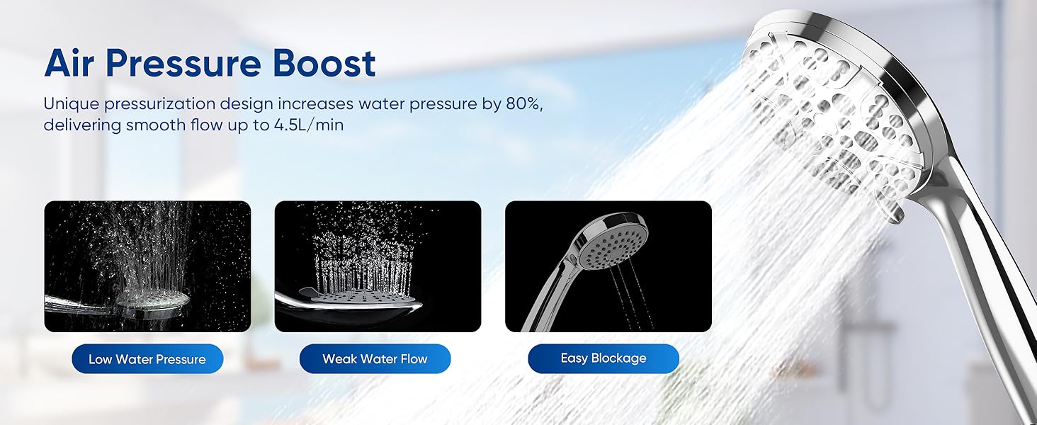 shower head with handheld