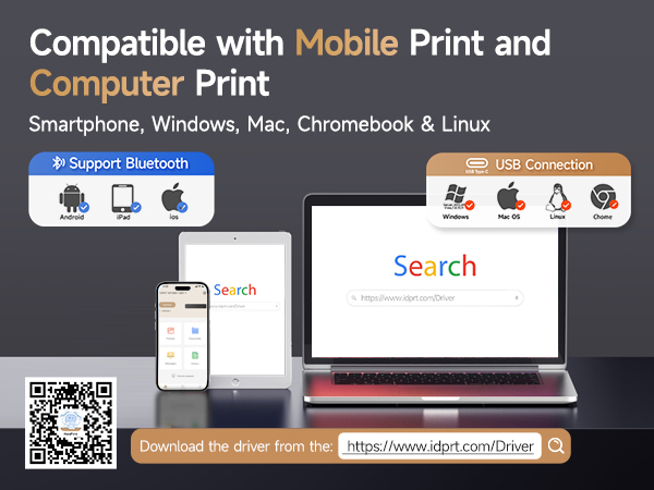 Portable Printer Wireless for Travel