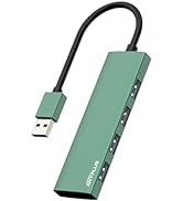 ANYPLUS USB Hub, USB 3.0 Hub Aluminum Alloy Ultra Slim USB Splitter, Portable 4 Port USB Extender...