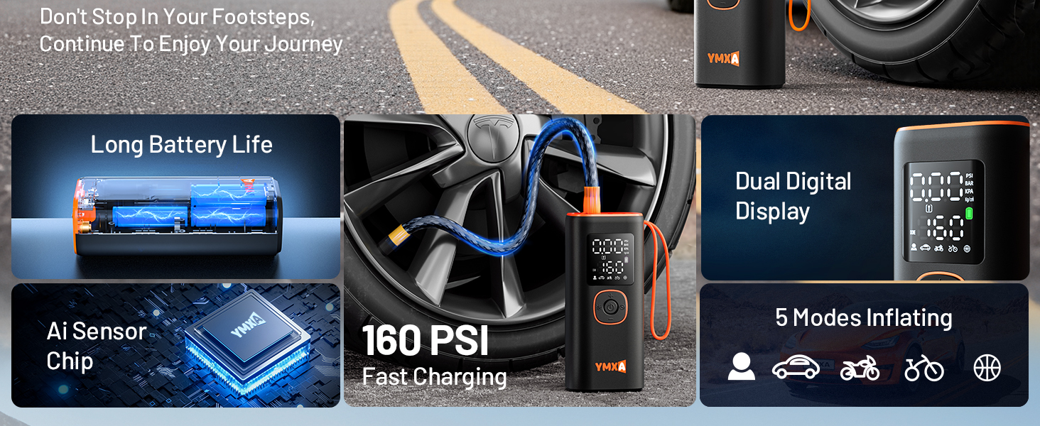 Air Pump for Car Tires 