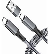 Elebase USB Type C to C 100W Cable 10FT with USB Adapter,Fast Charging PD Charger Cord for iPhone...