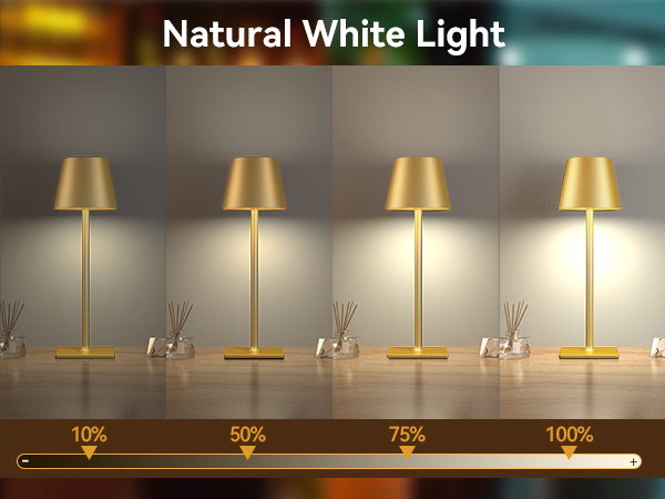 dimmable table lamp wireless