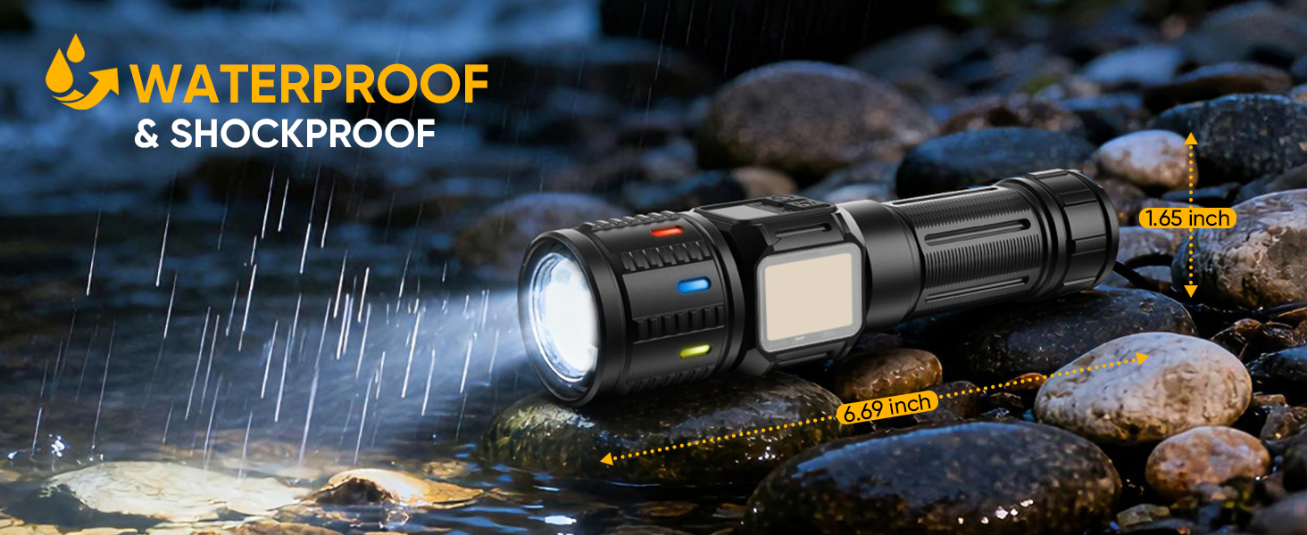 Rechargeable Flashlights High Lumens