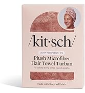 Kitsch Plush Microfiber Hair Towel Turban - Terracotta