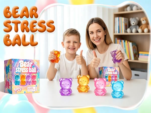 crystal bear squishy