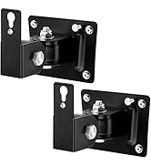 Mippko Speaker Wall Mount Holder for Small Speakers,Bookshelf Speaker Wall Mount Bracket,Surround...
