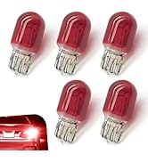 Arwrilt 5 PCS 7443 Light Bulbs, T20 Dual Wire Plug and Play 7443 Brake Light Bulb, 7443 Miniature...