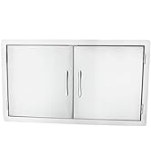 Stanbroil Outdoor Kitchen Stainless Steel Double Access Door, 36 Inches