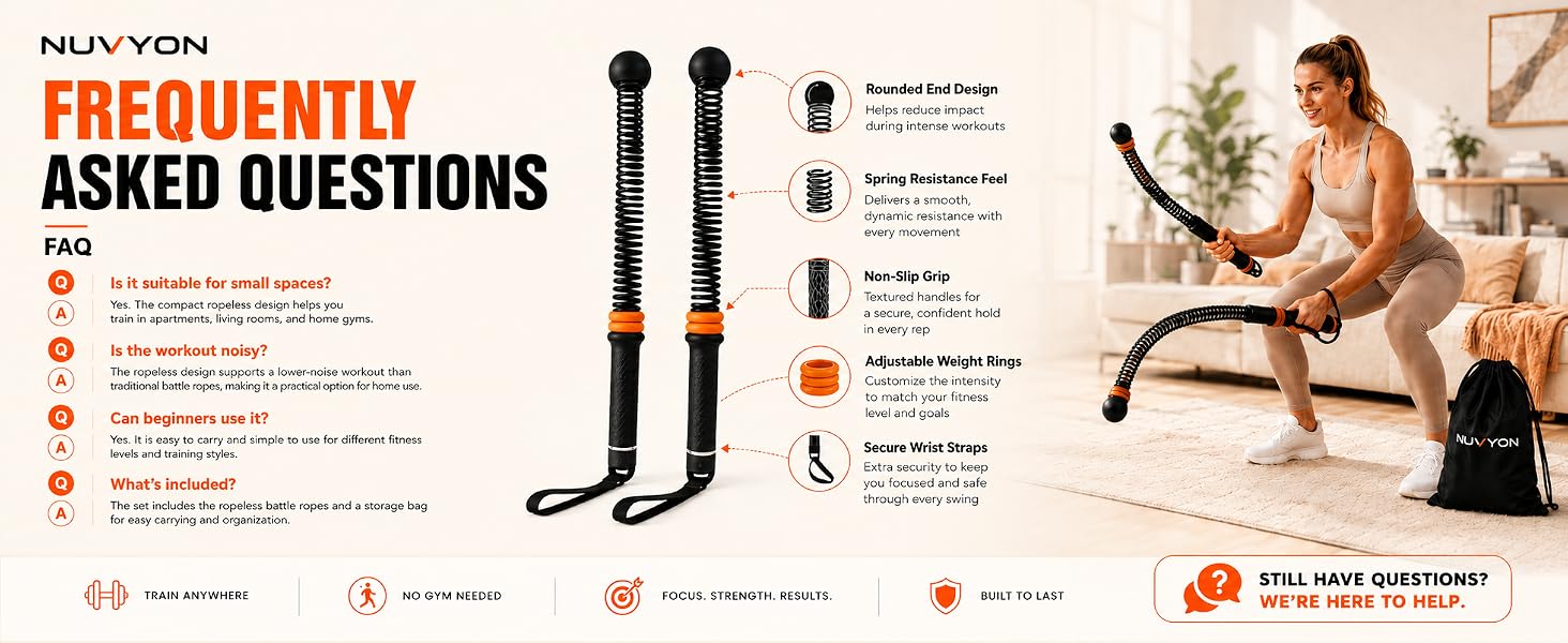 ROPELESS BATTLE ROPES