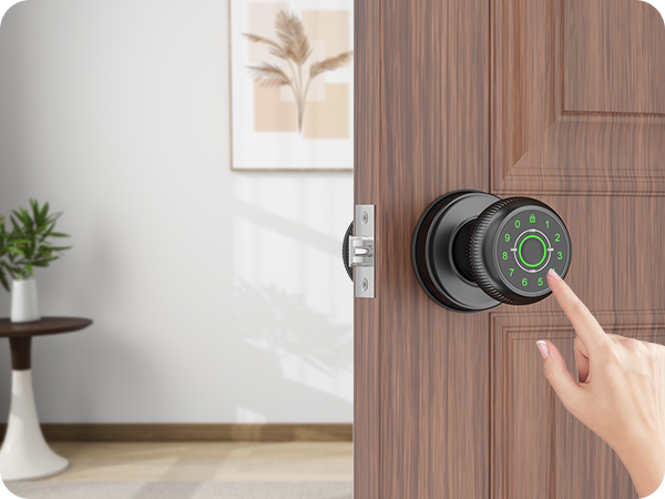 Keypad Door Knob Code Unlock