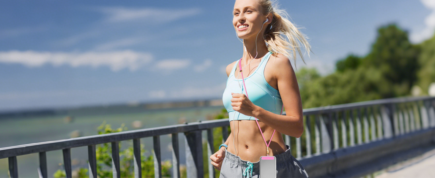 crossbody phone lanyard, phone strap, neck strap, cell phone lanyard, universal phone lanyard