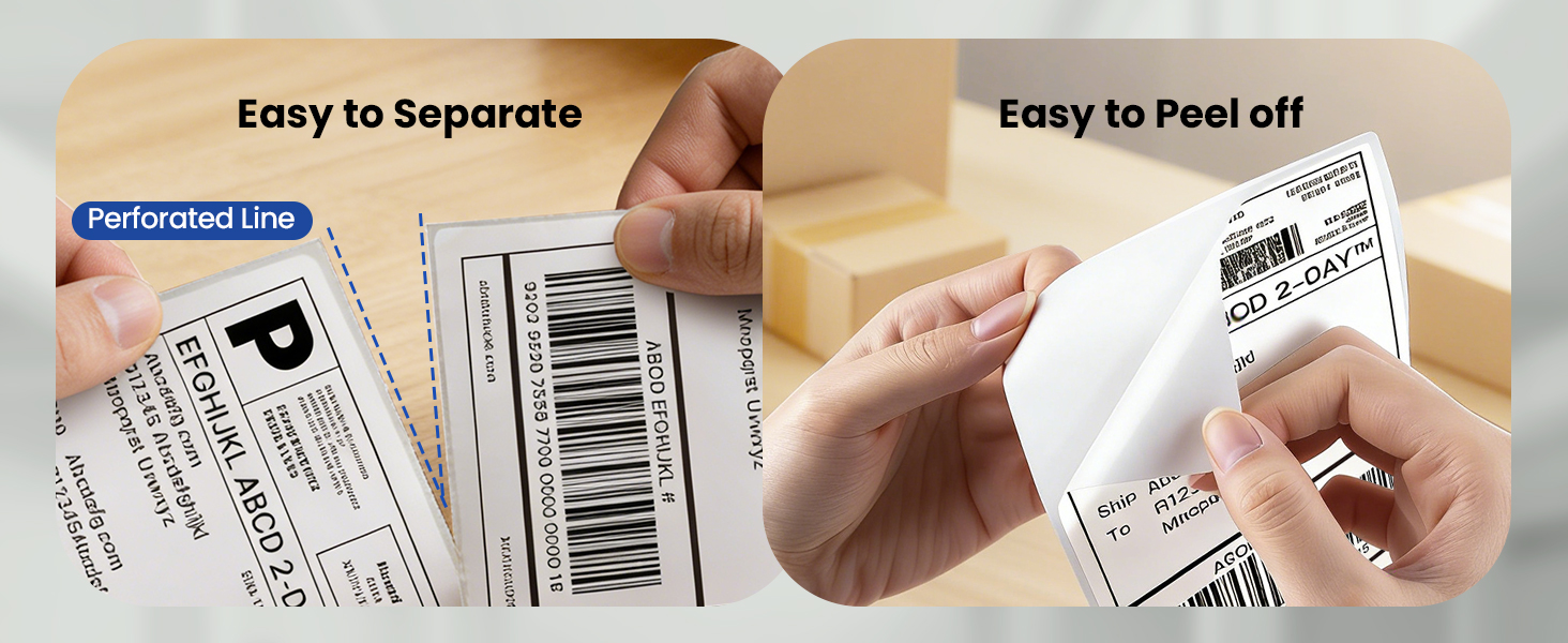 4&amp;#34;x6&amp;#34; Direct Thermal Shipping Label