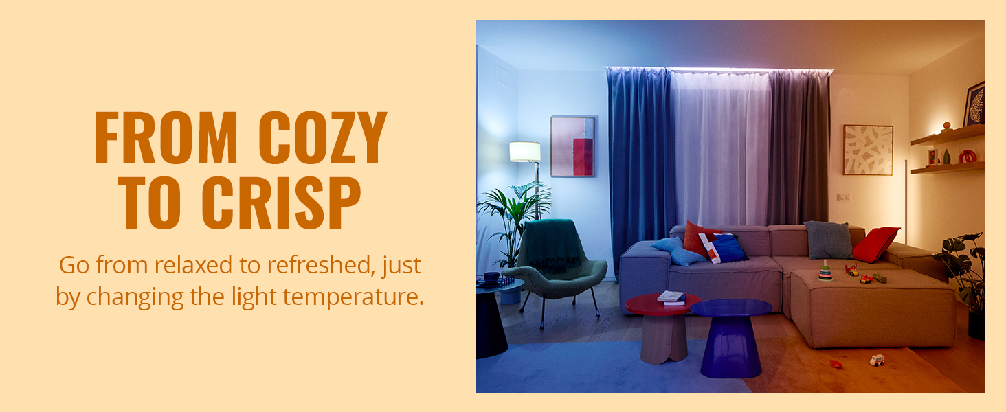 From cozy to crisp