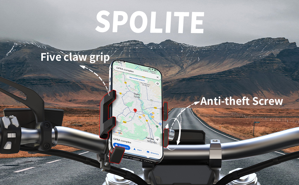motorcycle phone mount