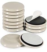 Furniture Sliders, 12pcs Furniture Movers 2 Inch Moving Pads Self Adhesive Gliders for Carpet and...