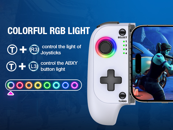 Mocagen mobile gaming controller