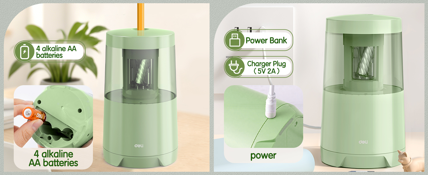 Deli Electric Pencil Sharpener
