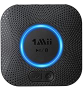 [Upgraded] 1Mii B06 Plus Bluetooth Receiver, HiFi Wireless Audio Adapter, Bluetooth 5.0 Receiver ...