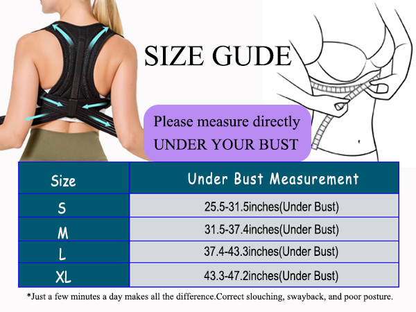 back brace for women posture corrector