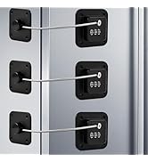 3 Pack Fridge Lock for Kids, Traceless Refrigerator Lock for Adults, Child Proof Cabinet Locks Ba...