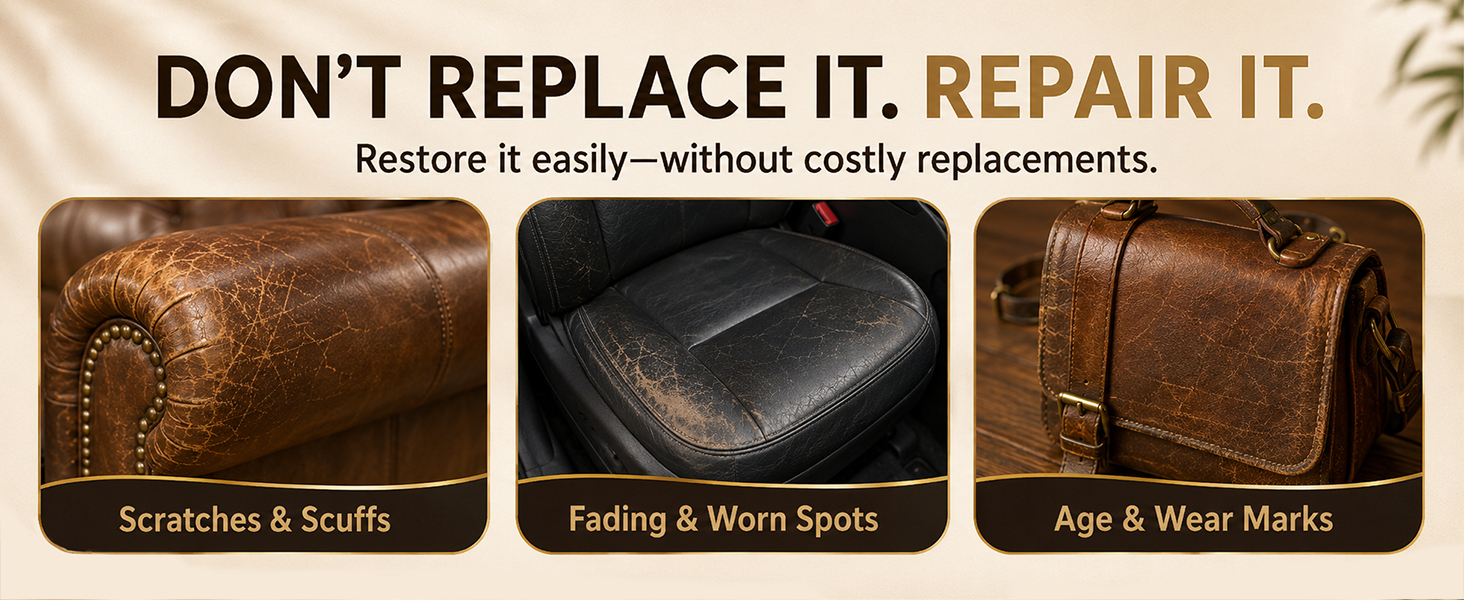 Leather Repair Kit for Furniture