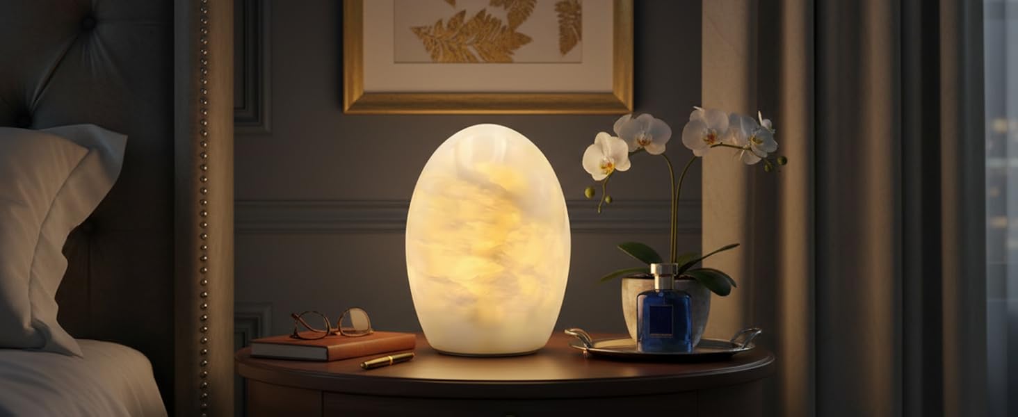 Easter Egg Marble Touch Lamp