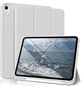 Zktuyu for iPad (A16) 11th 10th Generation Case 11/10.9 Inch with Pencil Holder 2025/2022, Slim T...