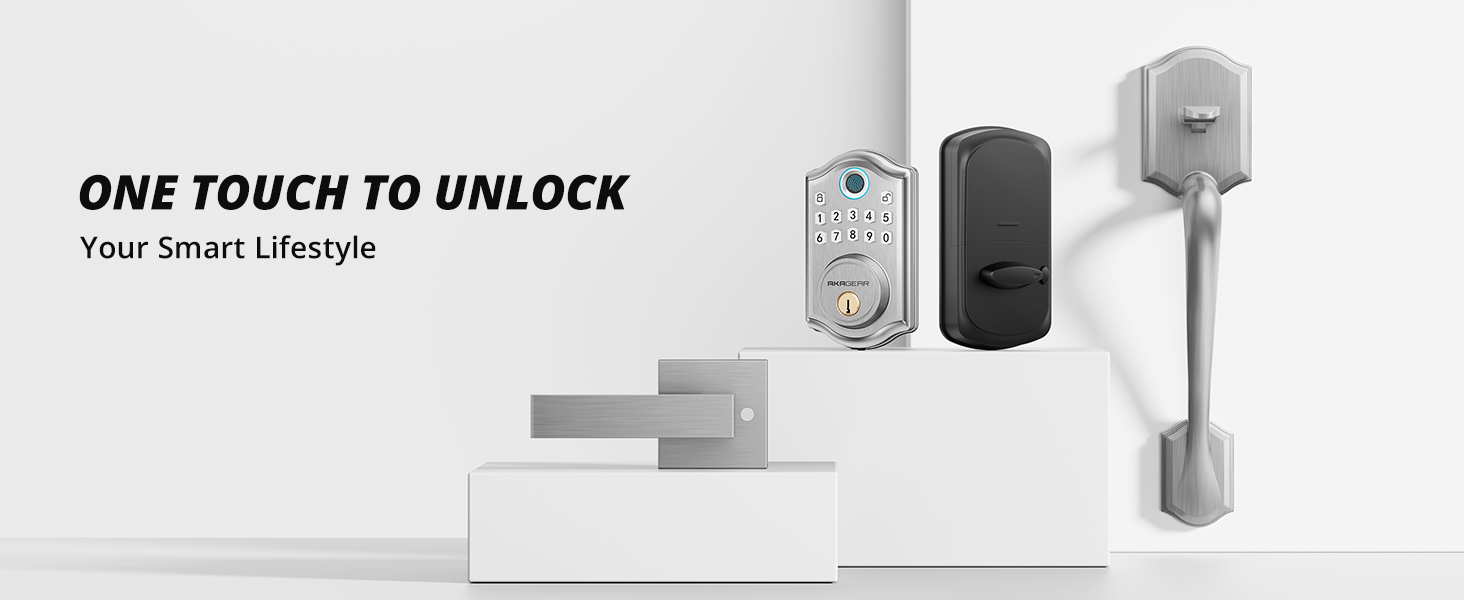 akagear smart door lock set