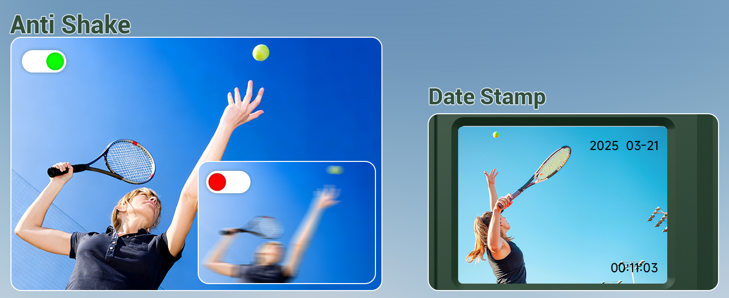 Anti shake camera photography camera