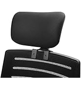 Wealrit Office Chair Headrest Attachment Universal Ajustable Headrest Head Support Cushion Neck S...